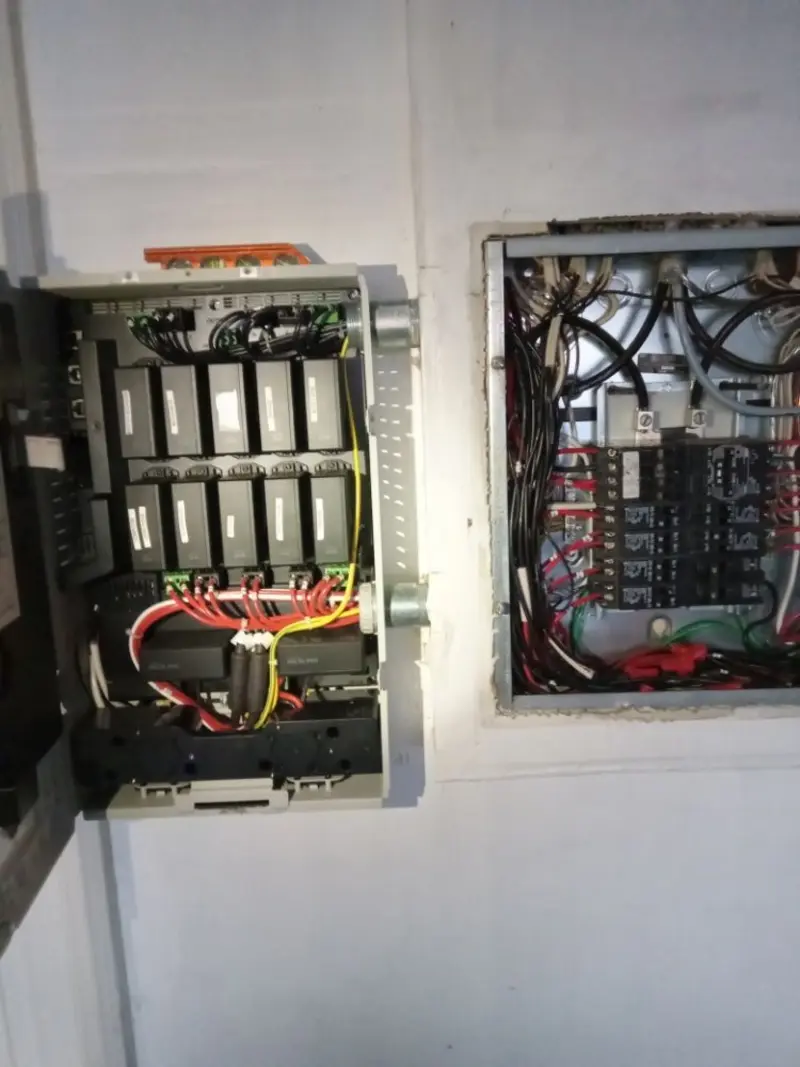 Electrical panel upgrade completed for Indoor Lighting Installation in Coral Gables